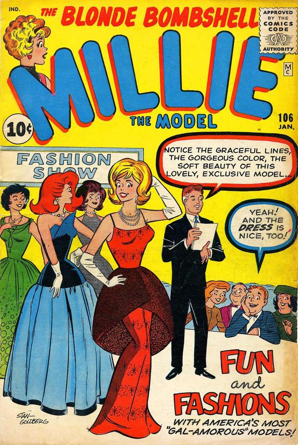 Millie the Model Comics #106 cover