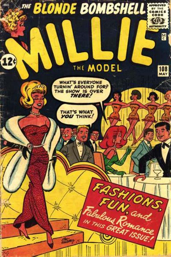 Millie the Model Comics #108 cover