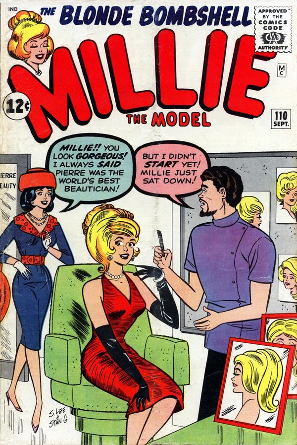 Millie the Model Comics #110 cover
