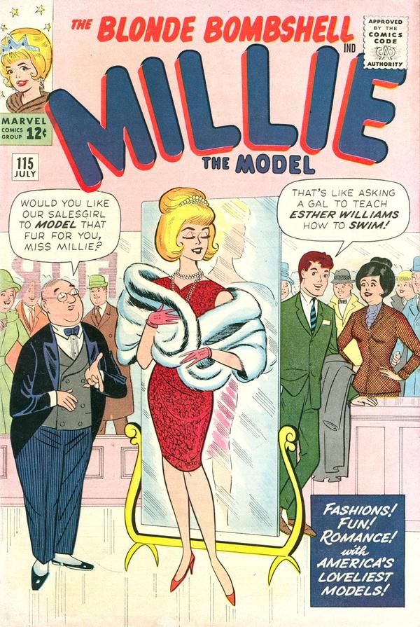 Millie the Model Comics #115 cover