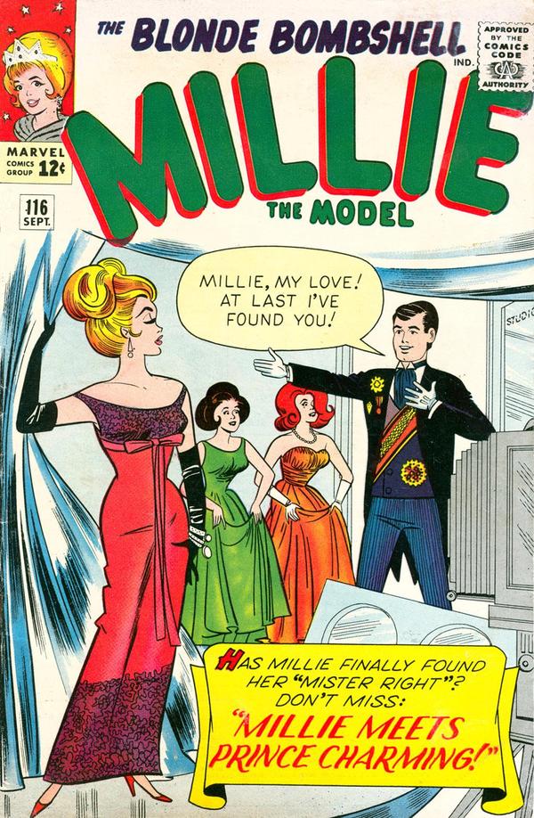 Millie the Model Comics #116 cover
