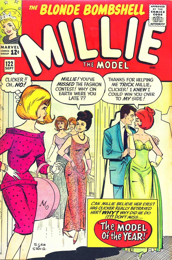 Millie the Model Comics #122 cover