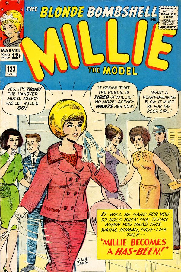 Millie the Model Comics #123 cover