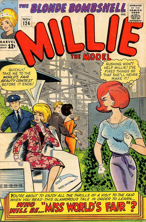 Millie the Model Comics #124 cover