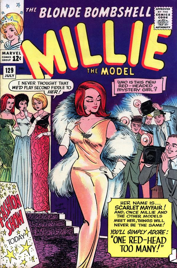 Millie the Model Comics #129 cover