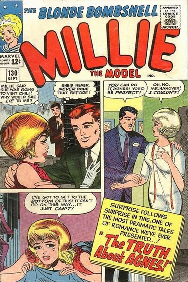 Millie the Model Comics #130 cover