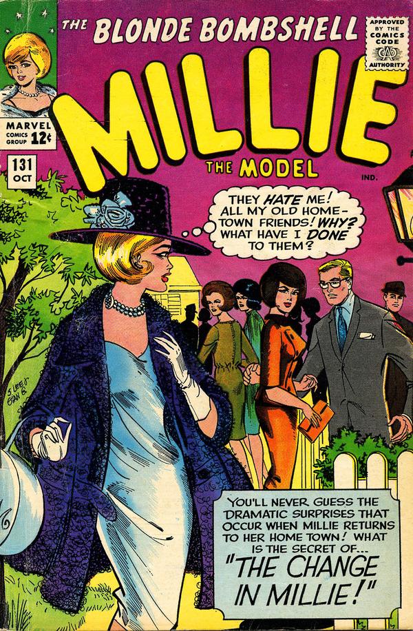 Millie the Model Comics #131 cover