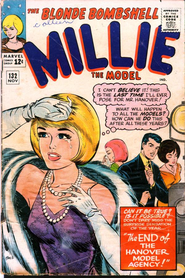 Millie the Model Comics #132 cover