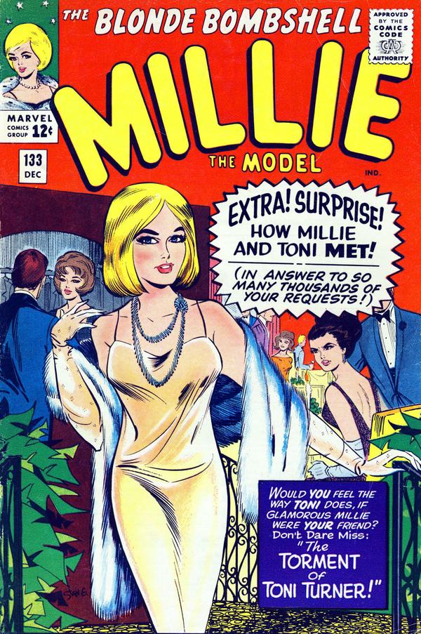 Millie the Model Comics #133 cover