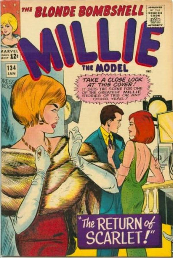 Millie the Model Comics #134 cover