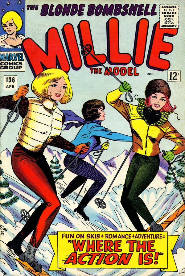 Millie the Model Comics #136 cover