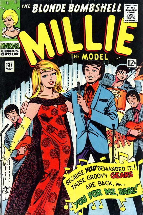 Millie the Model Comics #137 cover