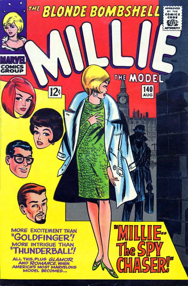 Millie the Model Comics #140 cover