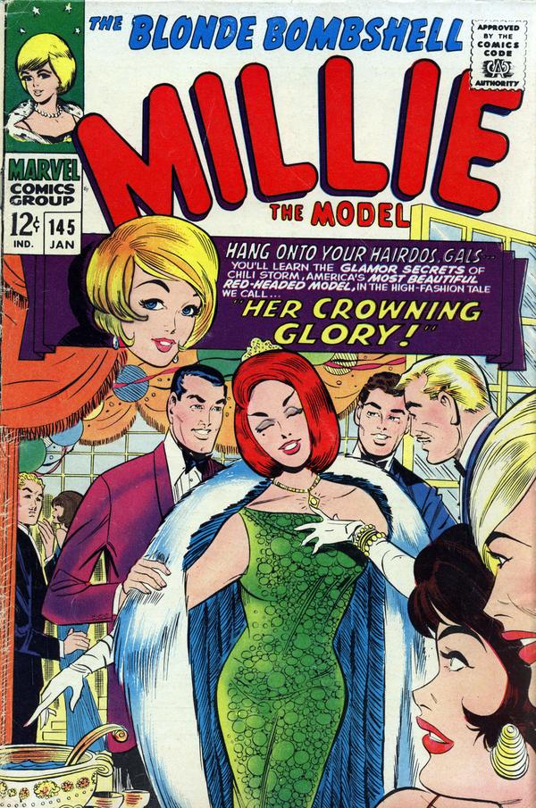 Millie the Model #145 cover