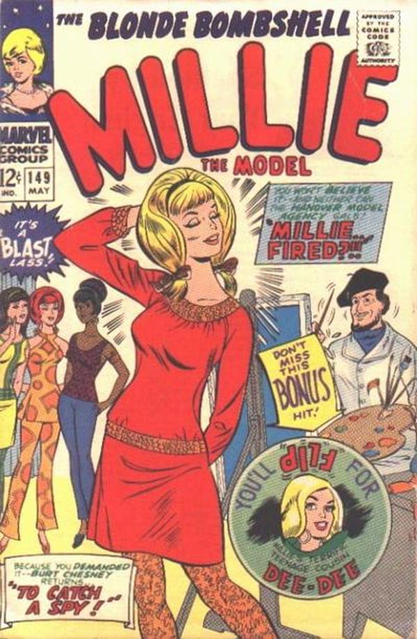 Millie the Model #149 cover