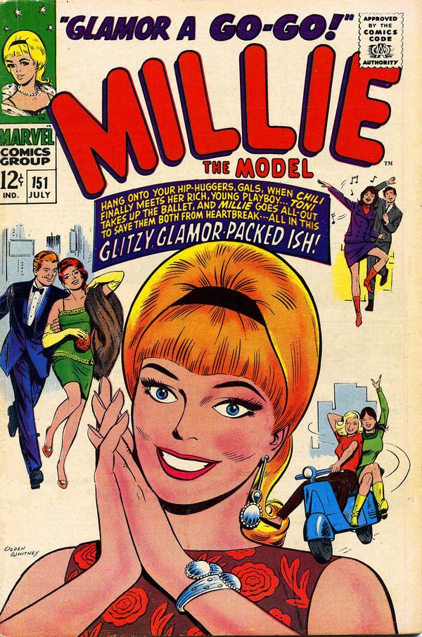 Millie the Model #151 cover