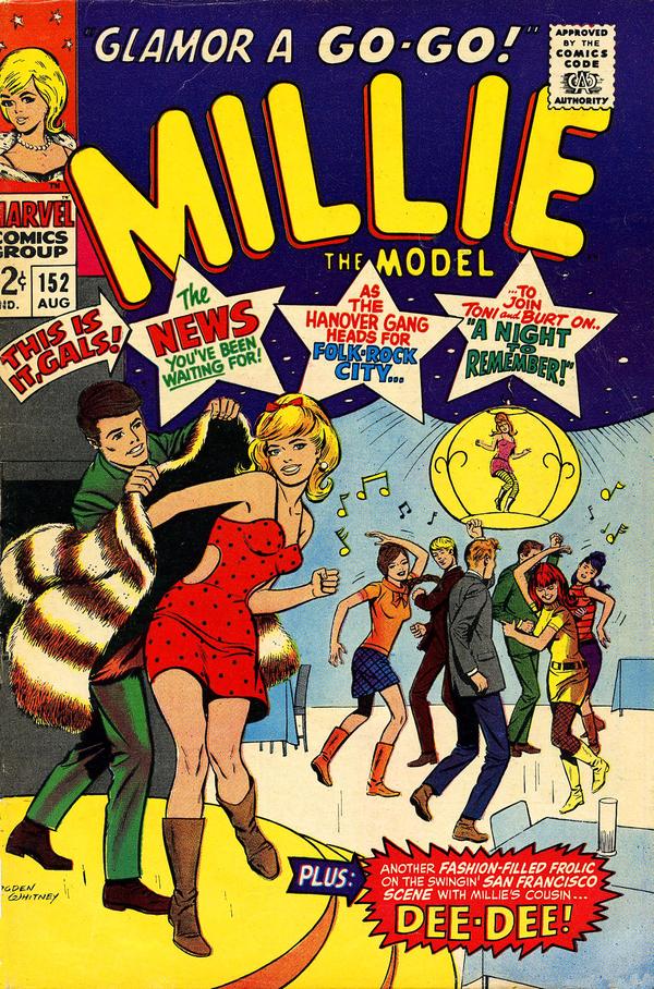 Millie the Model #152 cover