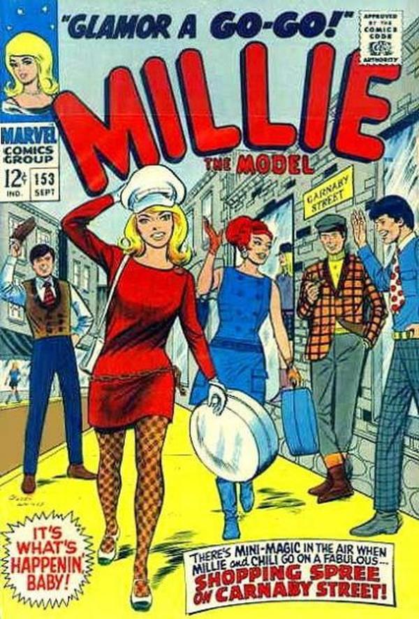 Millie the Model #153 cover