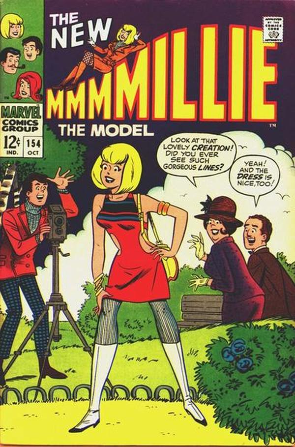 Millie the Model #154 cover