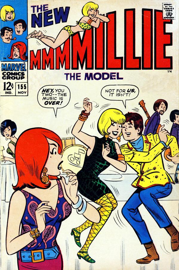 Millie the Model #155 cover