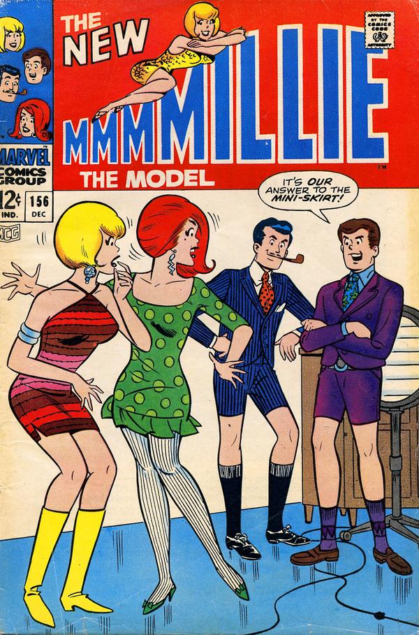 Millie the Model #156 cover