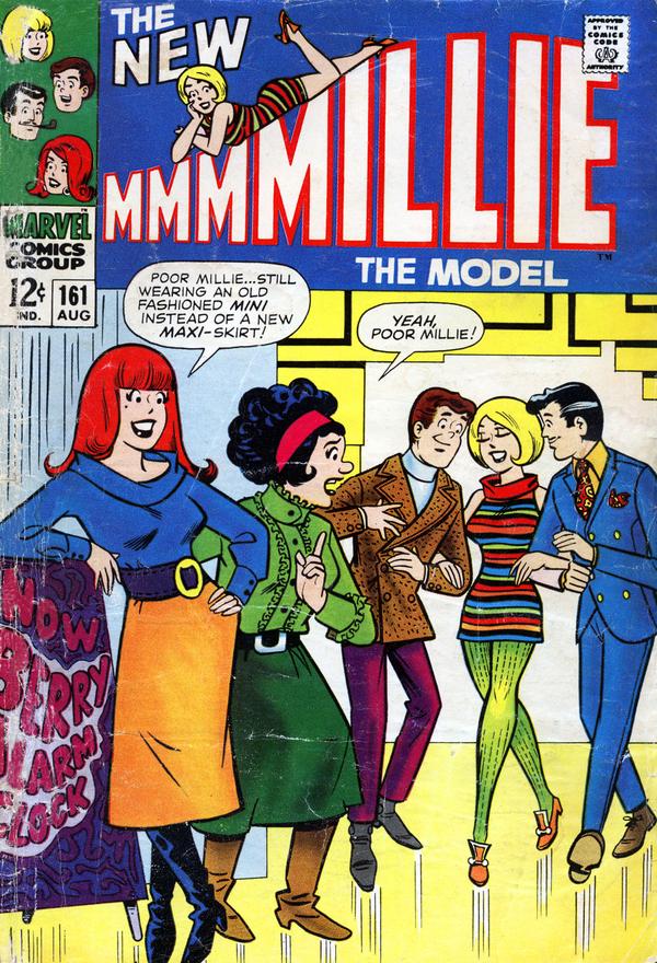 Millie the Model #161 cover