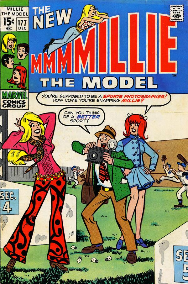 Millie the Model #177 cover