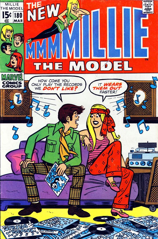 Millie the Model #180 cover