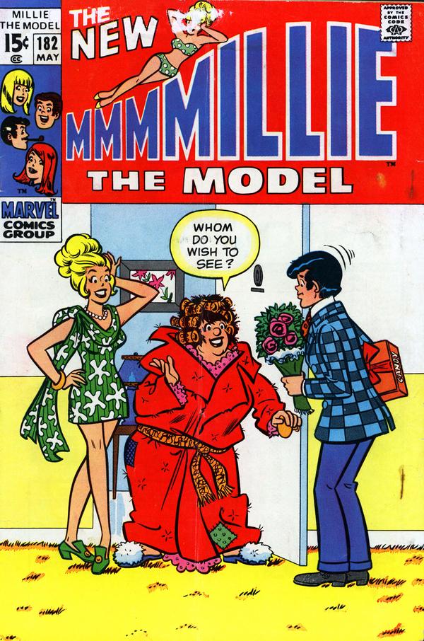 Millie the Model #182 cover