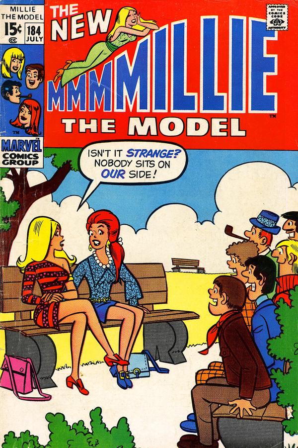 Millie the Model #184 cover