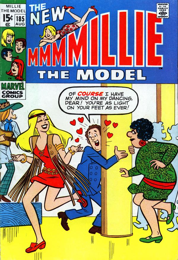 Millie the Model #185 cover