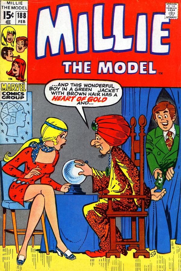 Millie the Model #188 cover