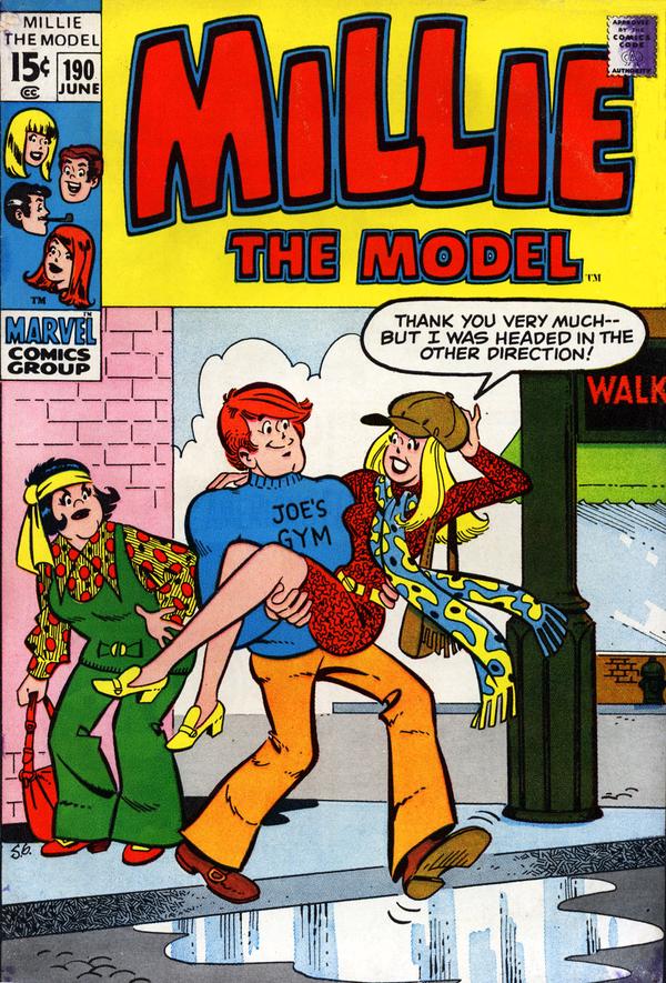 Millie the Model #190 cover