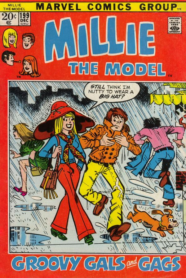 Millie the Model #199 cover