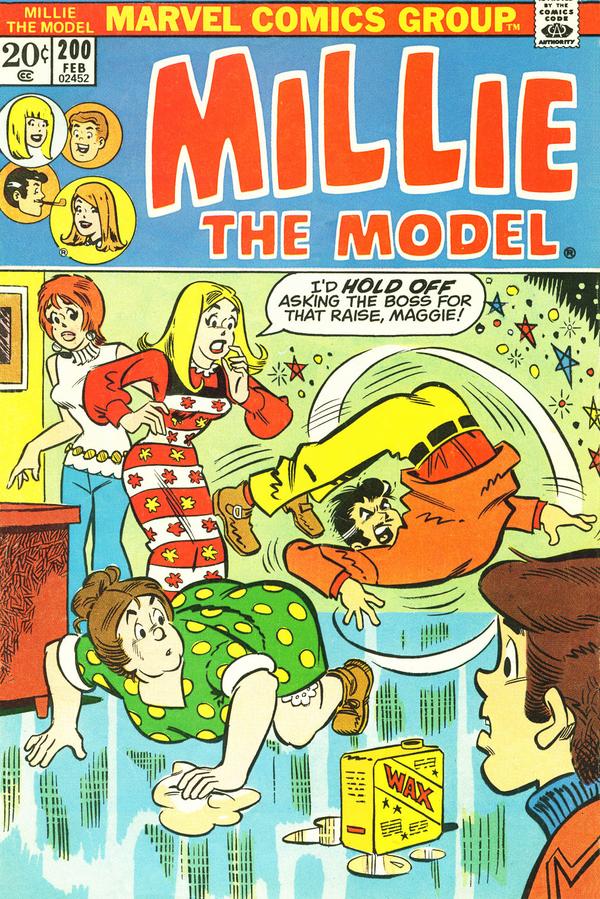 Millie the Model #200 cover