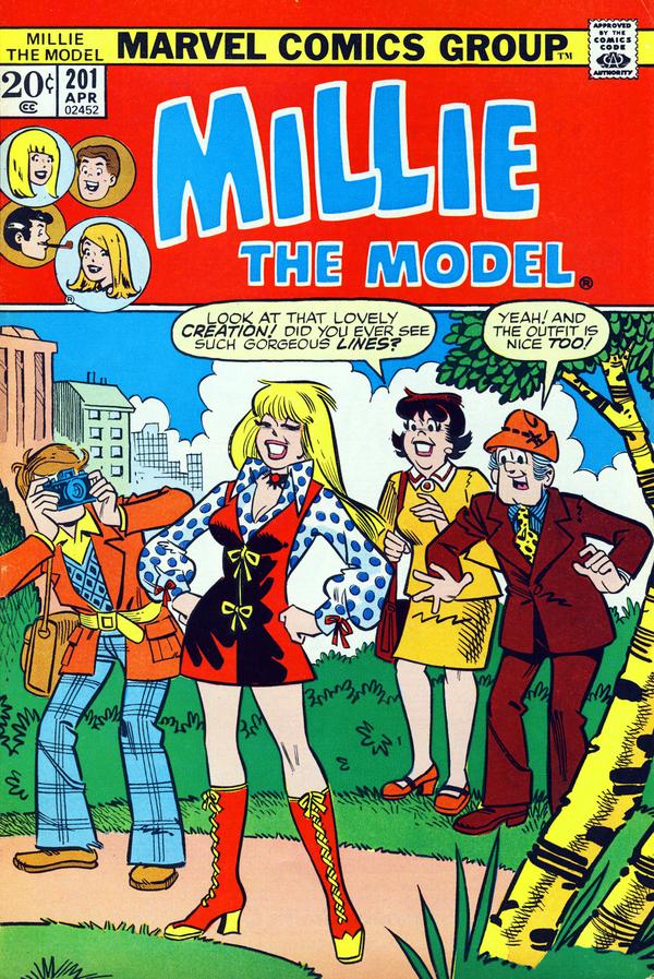 Millie the Model #201 cover