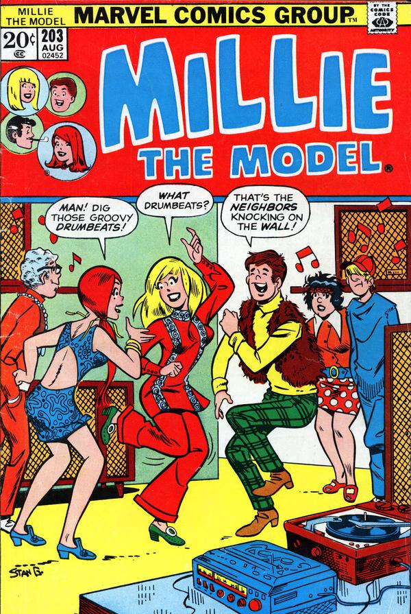 Millie the Model #203 cover