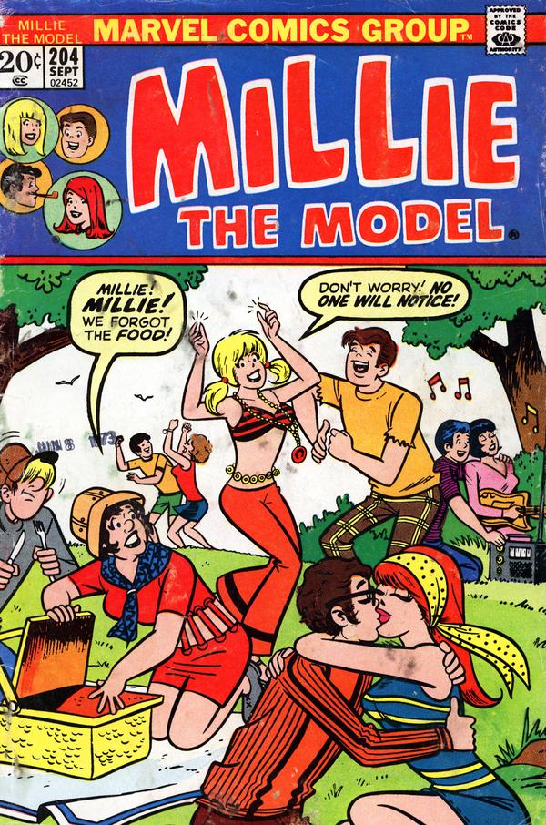 Millie the Model #204 cover