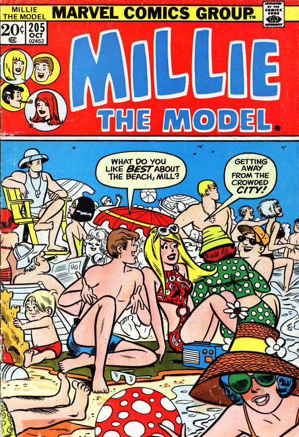 Millie the Model #205 cover