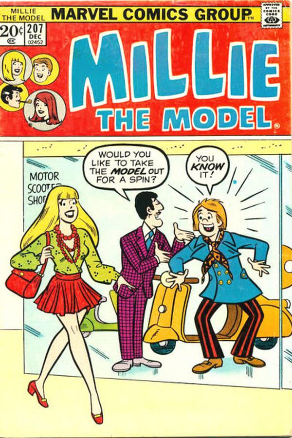 Millie the Model #207 cover