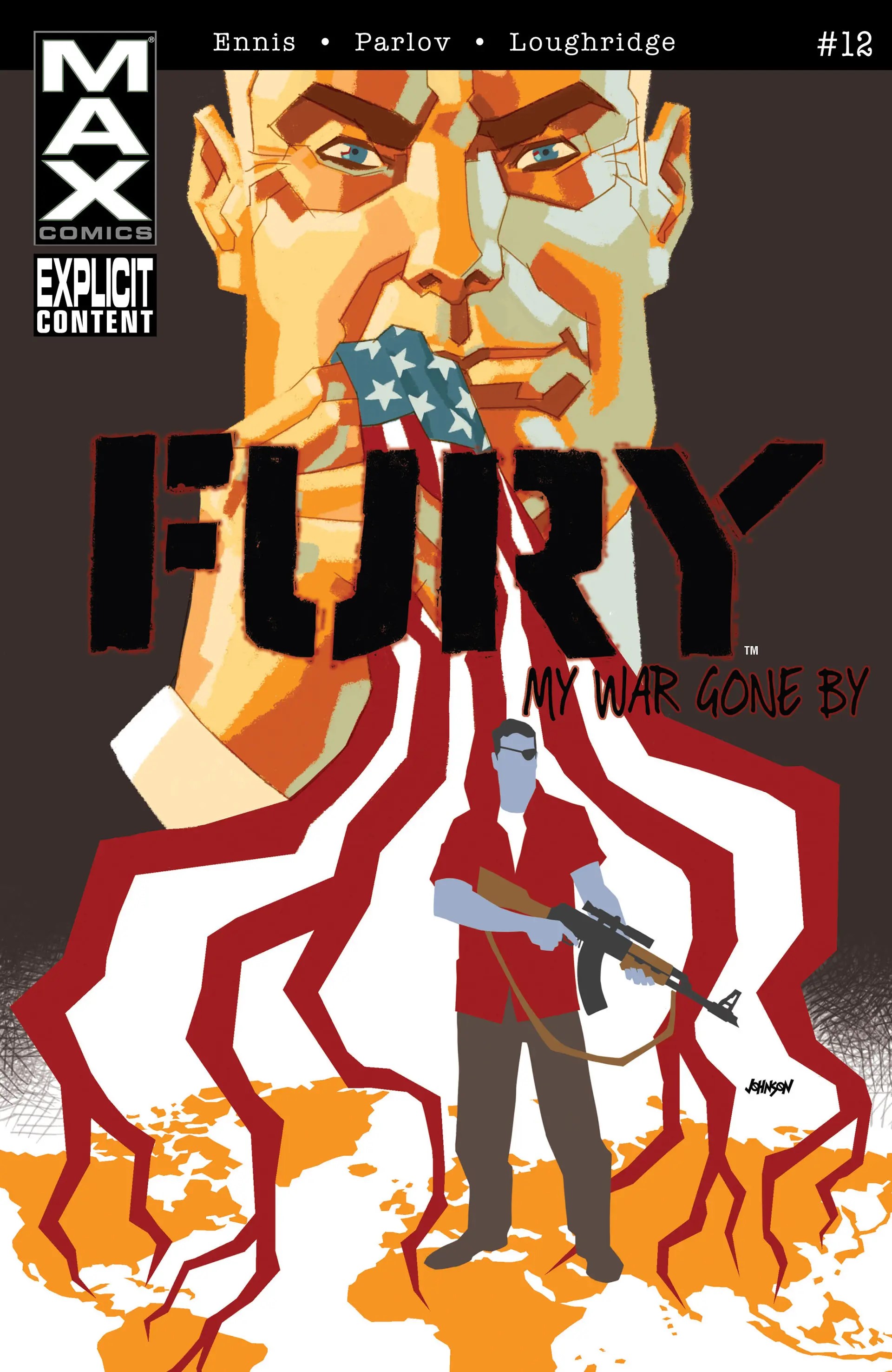 Fury Max #12 cover