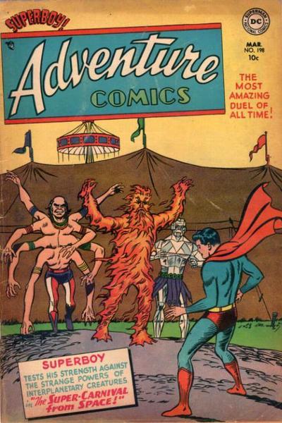 Adventure Comics #198 cover