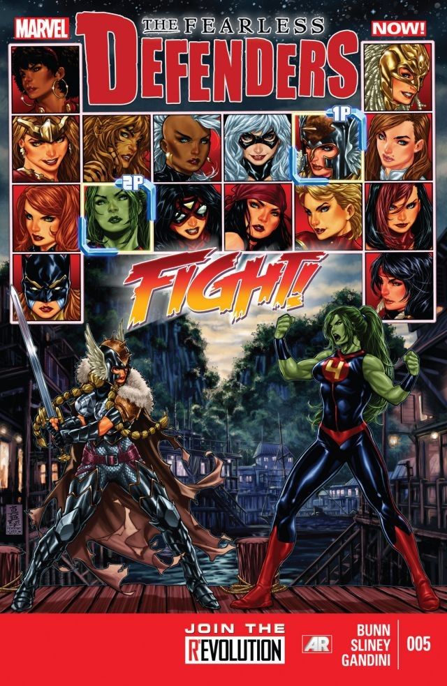 Fearless Defenders #5 cover
