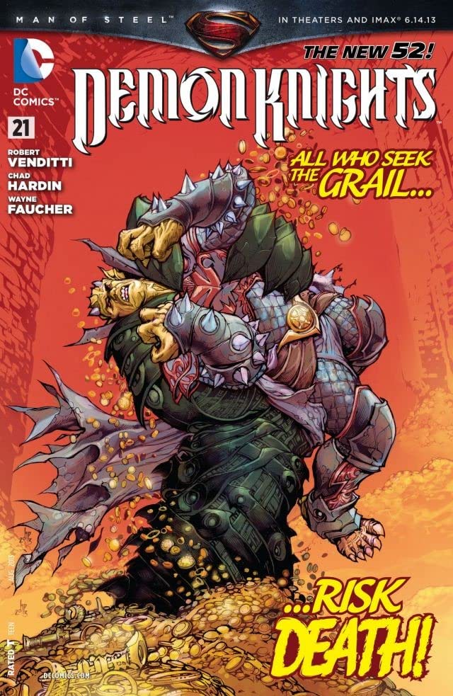 Demon Knights #21 cover