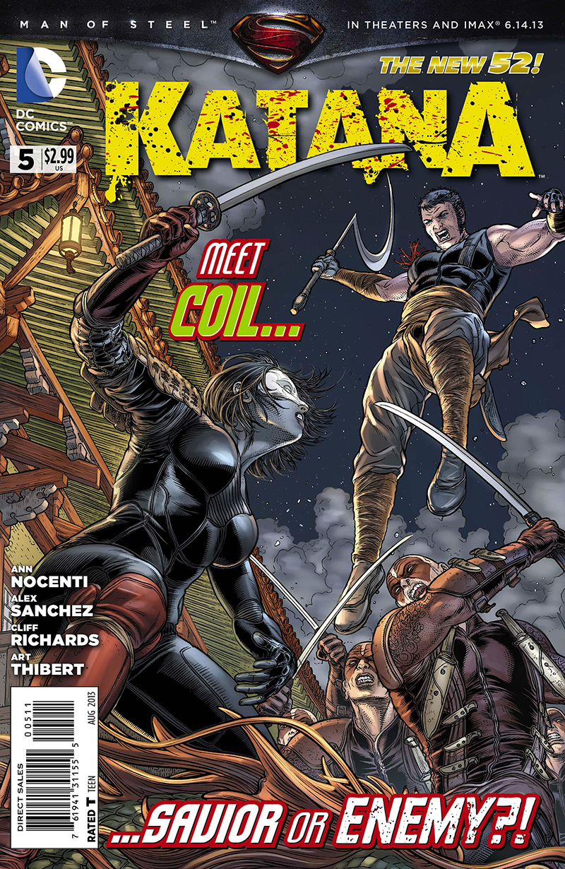 Katana #5 cover