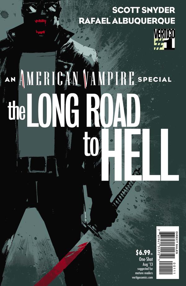 American Vampire: The Long Road to Hell #1 cover