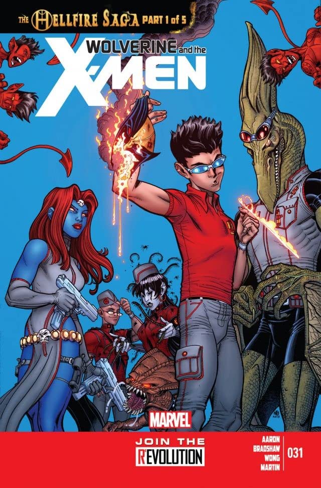 Wolverine & the X-Men #31 cover