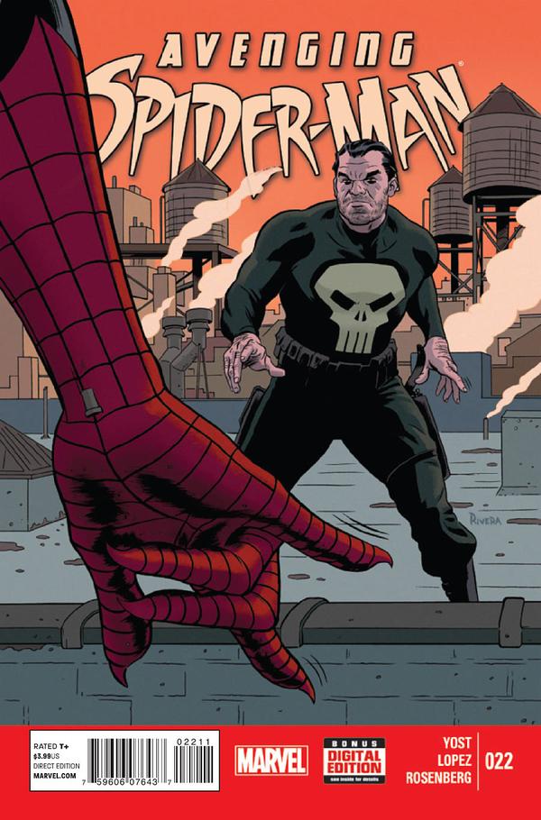 Avenging Spider-Man #22 cover
