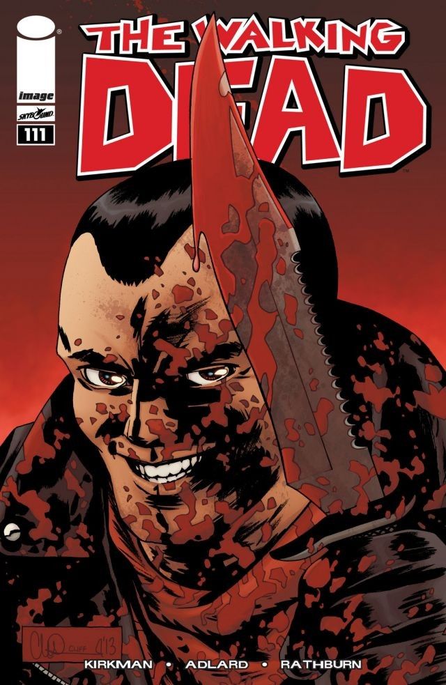 The Walking Dead #111 cover