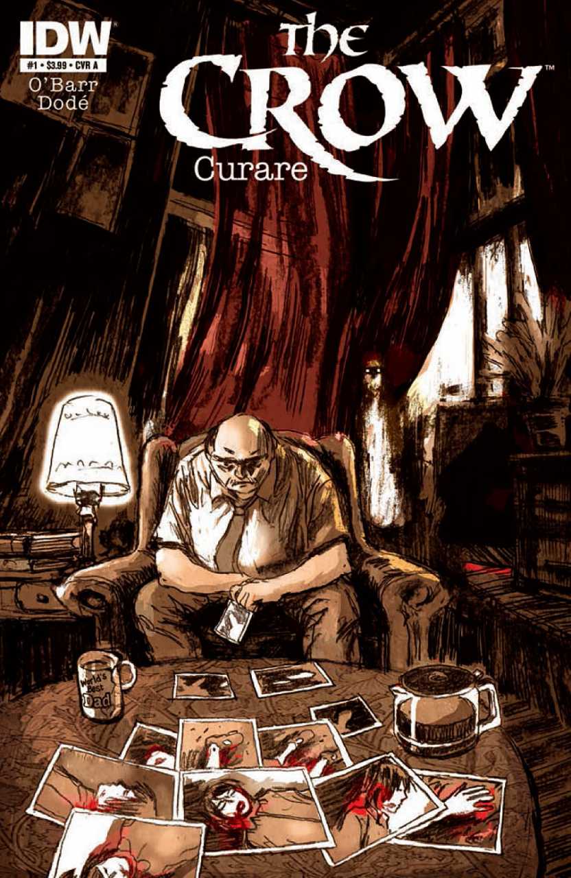 The Crow: Curare #1 cover